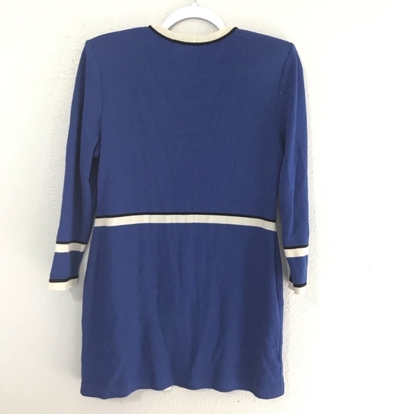 St. John Collection Santana Knit Long Dress Jacket size 4 - Picture 7 of 8